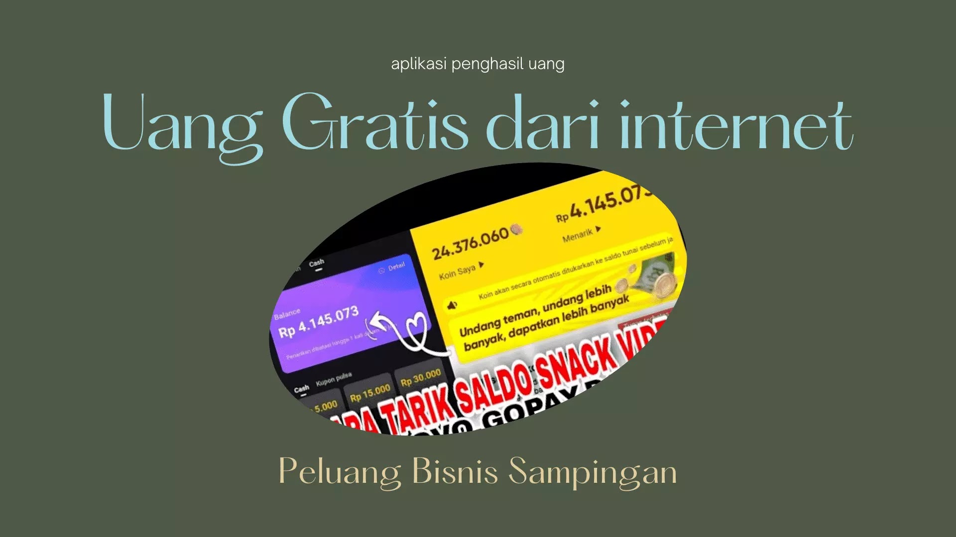 Cara Cepat Dapat Uang Gratis Dari Internet