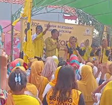 70 % Suara Golkar Kepulauan Seribu Siap Menangkan Pasangan RIDO 