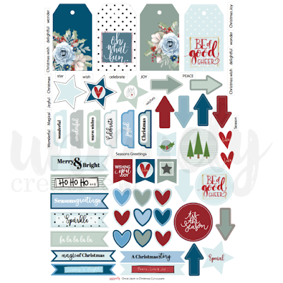 Uniquely Creative Once Upon a Christmas Scrapbooking and Card Making Collection