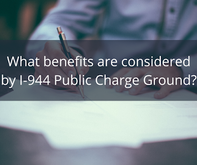 What benefits are considered by I-944 Public Charge Ground?