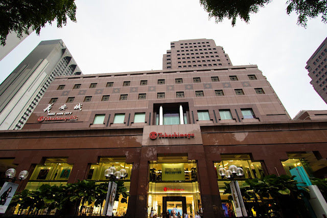 Centro commerciale Takashiama-Orchard road-Singapore