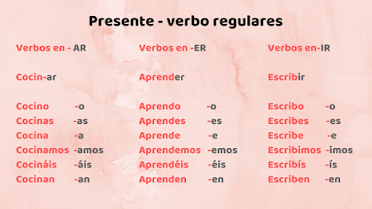 ¿Qué son los verbos irregulares?  Ejemplos