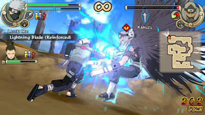 Naruto Impact : Kakashi (Akatsuki) v1.7 Texture Narsen for PSP Updates New Games Android 