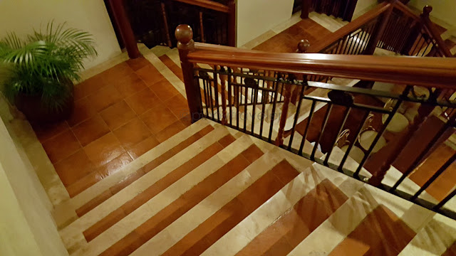 staircase at Ormoc Villa Hotel