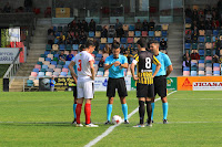 Partido del Barakaldo CF contra el Vitoria