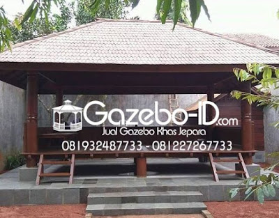 Gazebo Rumah Makan Glugu Jepara