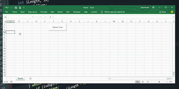 Cara Membuat Nomor Urut Otomatis Dengan VBA Excel