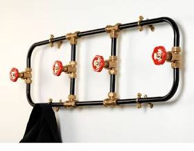 pipework coat rack