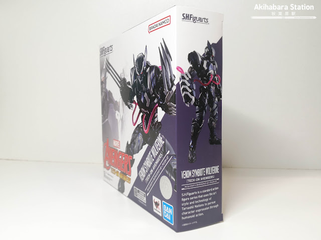 Review de Tech-On Avengers S.H.Figuarts Venom Symbiote Wolverine, Tamashii Nations