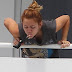 Miley Cyrus Spitting Over The Balcony Picture