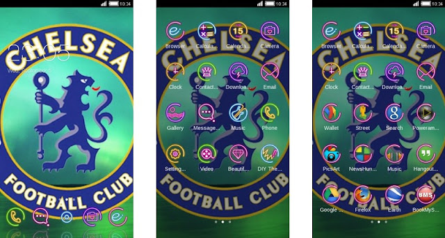 Download Tema Chelsea Android Keren & Gratis - Light Icon