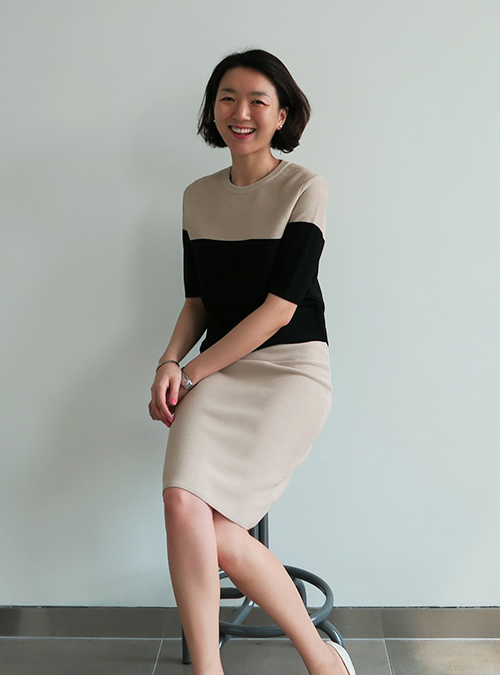  Knitted Pencil Skirt