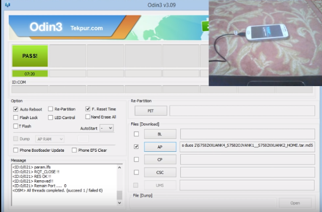 How To Flash Samsung Galaxy S Duos 2 S7582 S7582L Odin Method