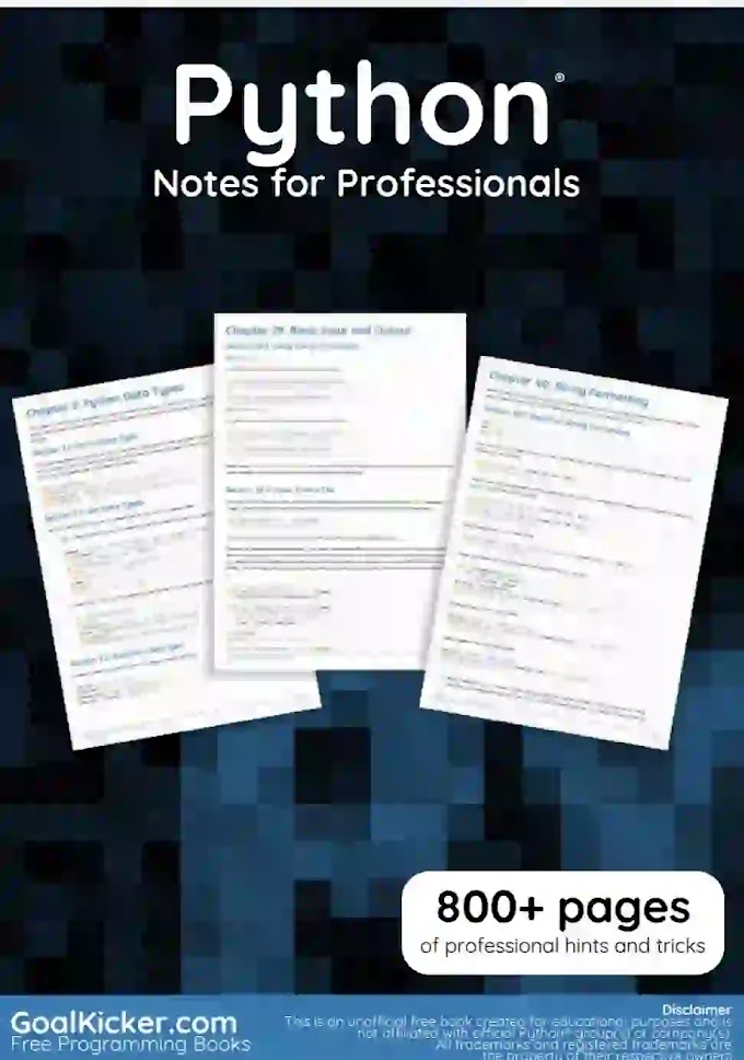 Python Notes For Professionals