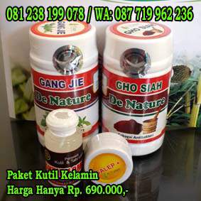 obat kutil kelamin de nature paket 2