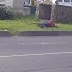 Photo: Lifeless body is lying along Iyana Oworo Lagos