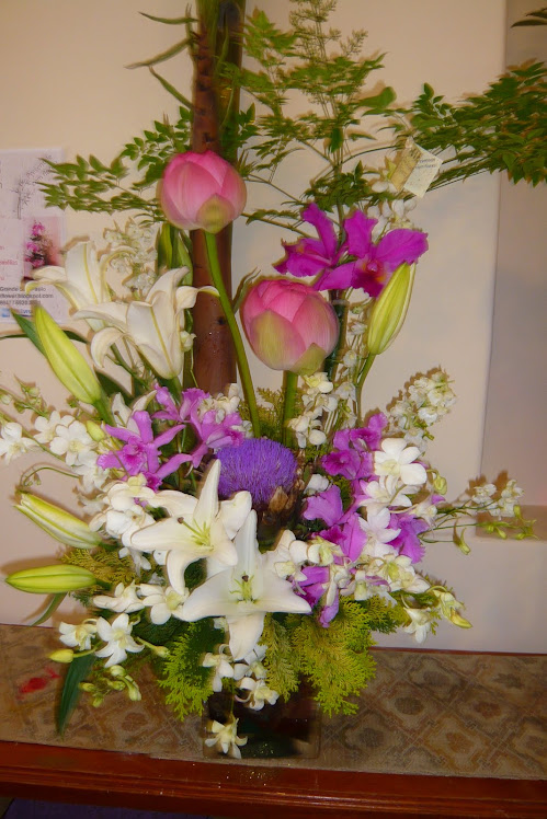 IKEBANA EXCLUSIVA DAI SHIZEN FLOWER PREÇO SOBRE CONSULTA