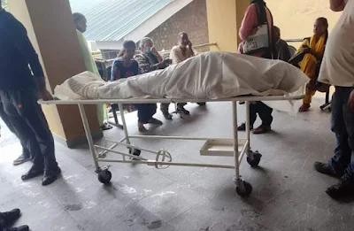 Dharamshala Man fell into a ditch due to deteriorating bike balance, was going to drop daughters to school, died