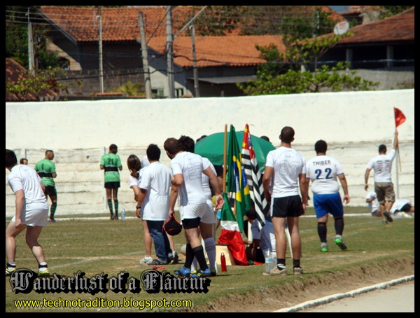 Leões do Vale, the local rugby team of Pindamonhagaba, promotes its first sevens tournament at "João do Pulo"