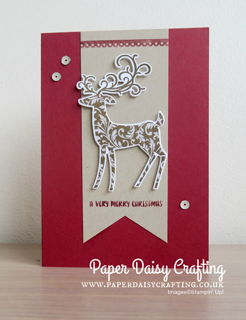 Dashing Deer Christmas Card by Stampin' Up!