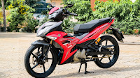 Yamaha Exciter độ lên 200 cc với phong cách touring tại Bình Dương