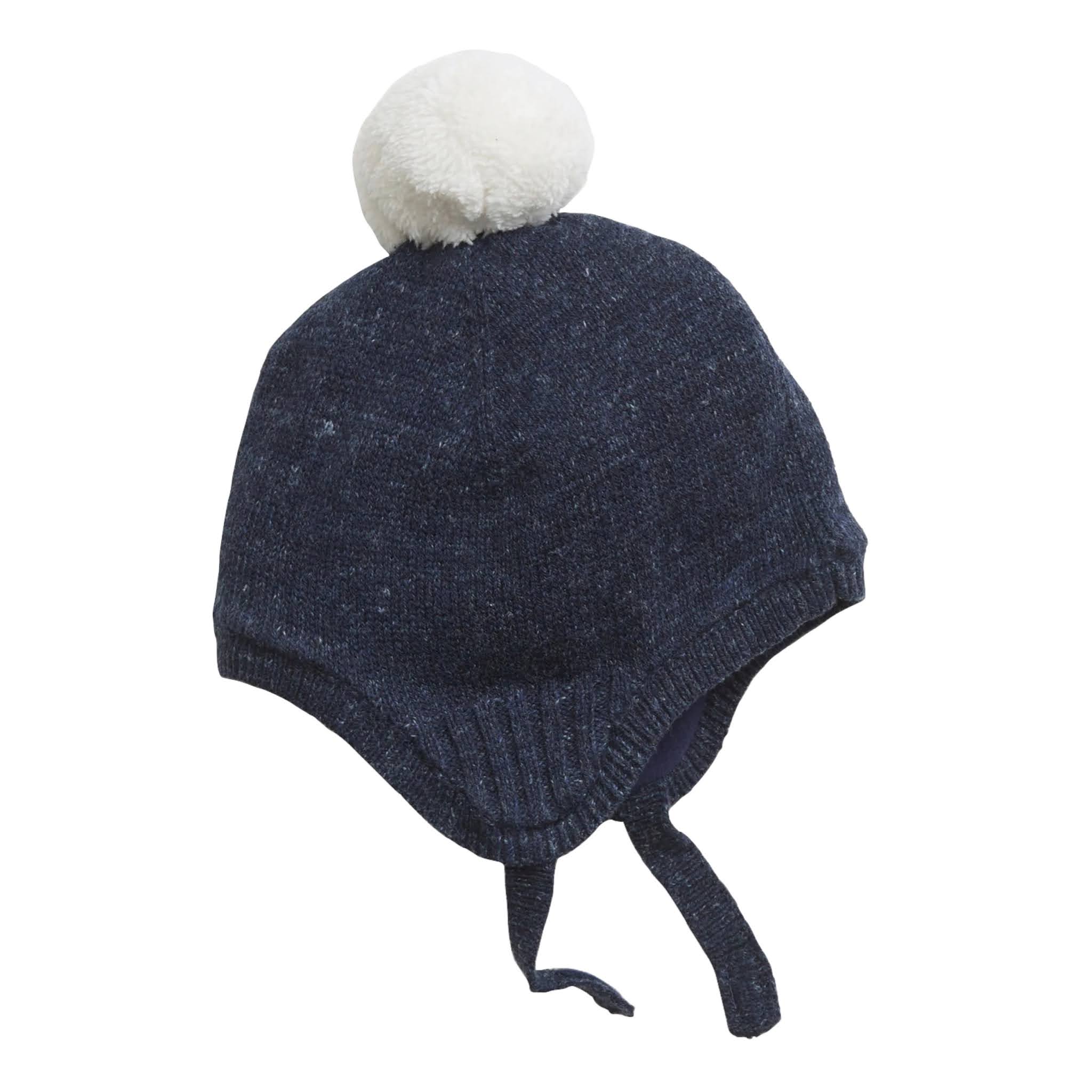 Baby Navy Knit Pom Hat from Gap Kids