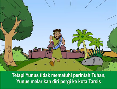 Komik Alkitab Anak: Yunus di Perut Ikan