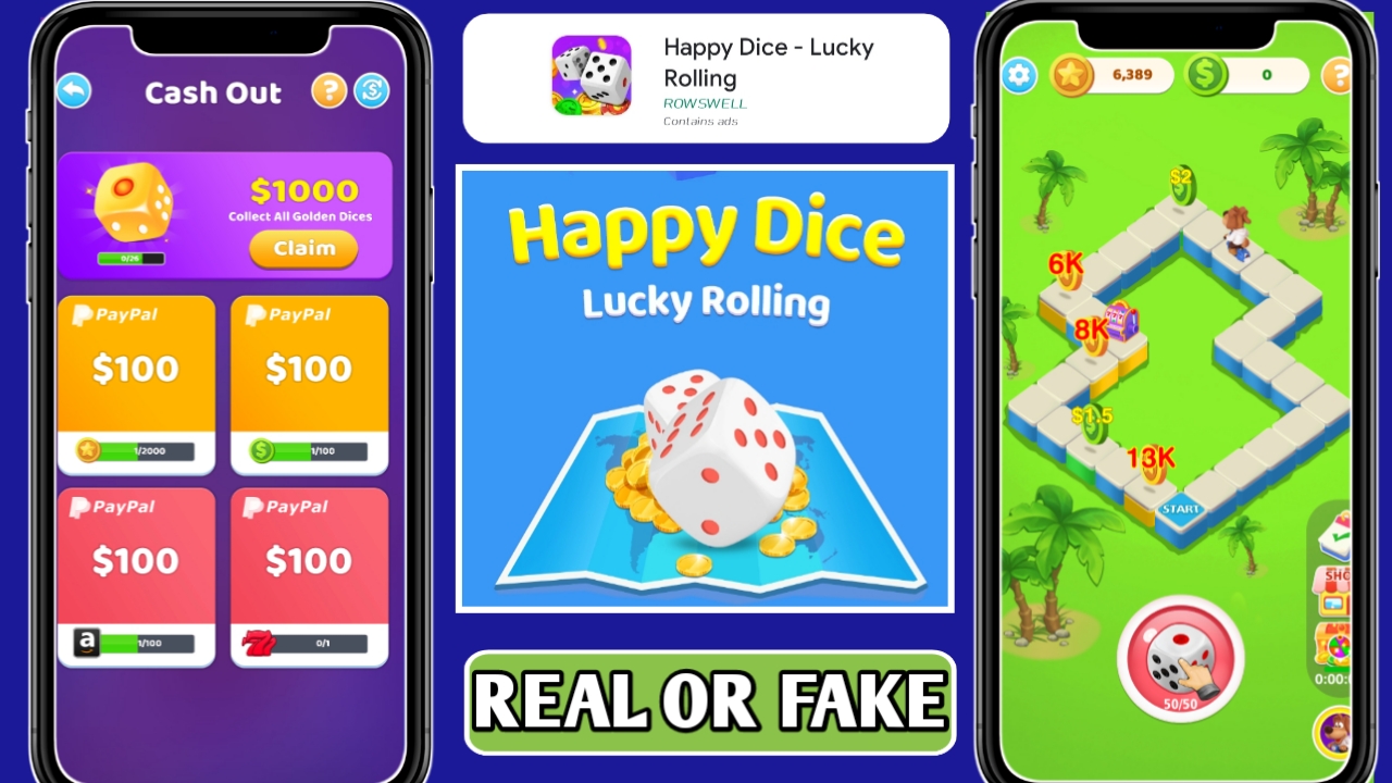 Happy Dice Lucky Rolling