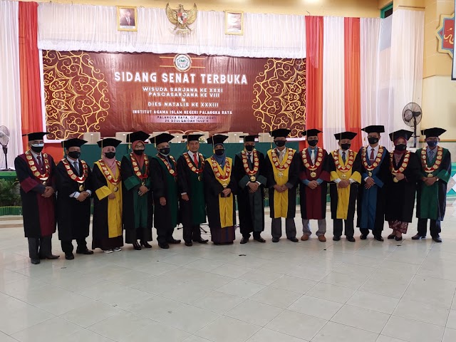 IAIN PALANGKA RAYA MENGADAKAN WISUDA SARJANA KE XXXI DAN PASCASARJANA KE VIII SECARA DRIVETHRU