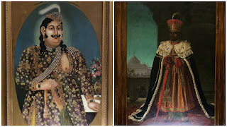 drawings Nawabs of Awadh in Traditional Dress