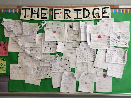 The Fridge Printable Math Bulletin Board Letters