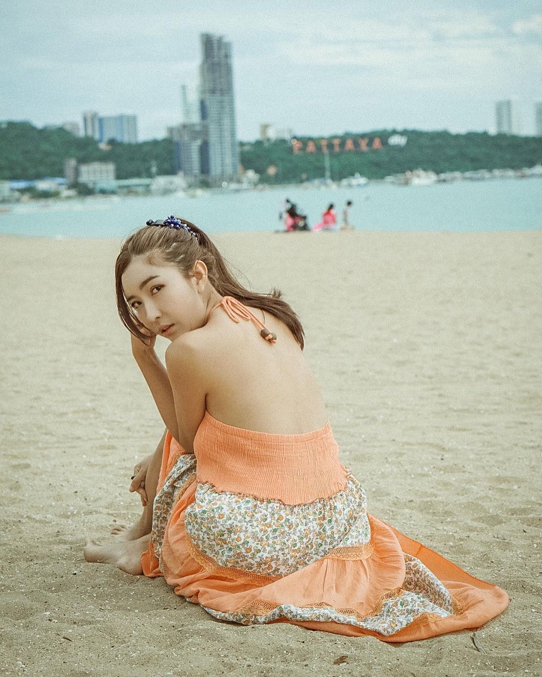 Lukpad Chaiyakham Most Beautiful Thailand Ladyboy On The Beach Instagram Photos Thai Transgender