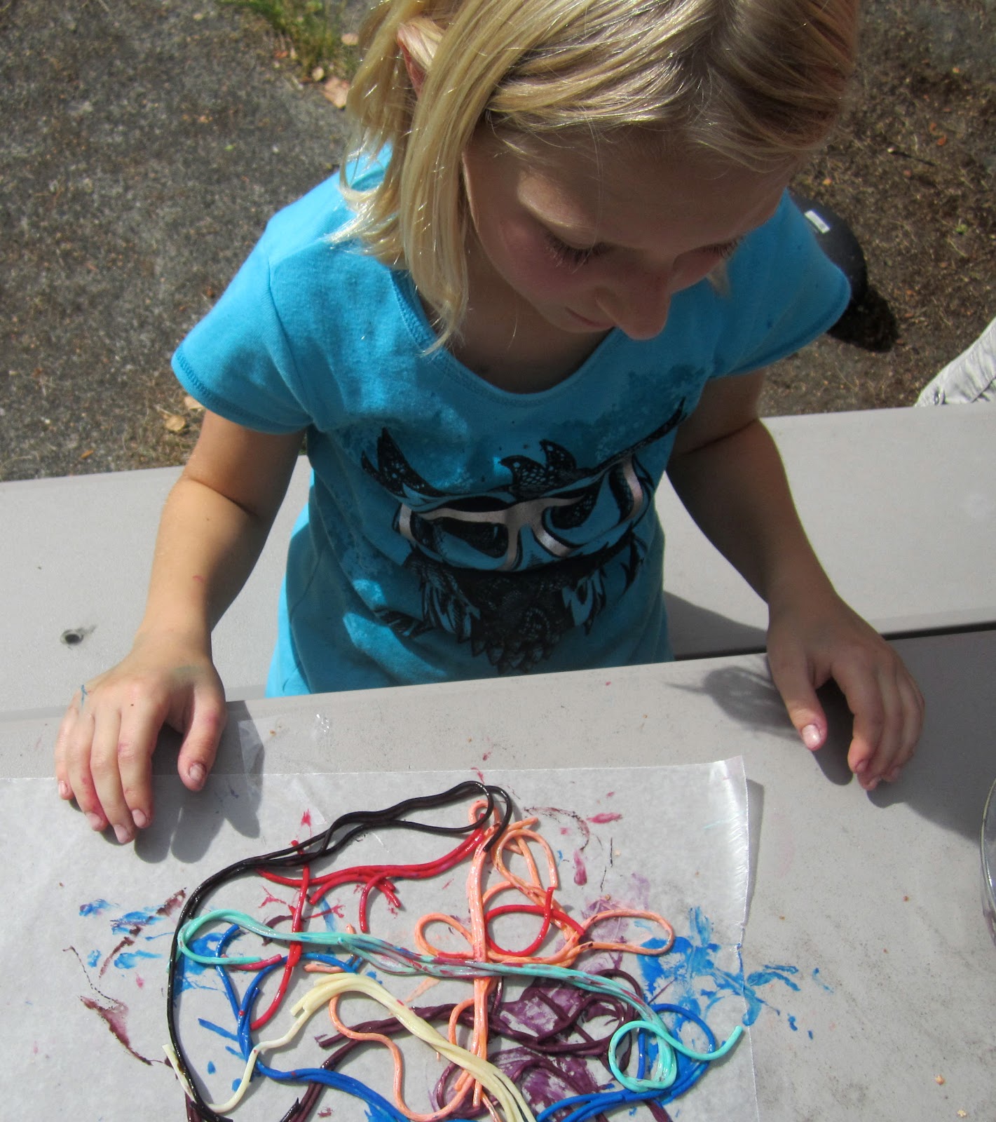 Mess-Cipes: Inspiration for Early Childhood: Spaghetti Sculpture--Mama ...