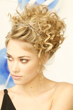 bridesmaid updo hairstyles. Curly Updo Hairstyles