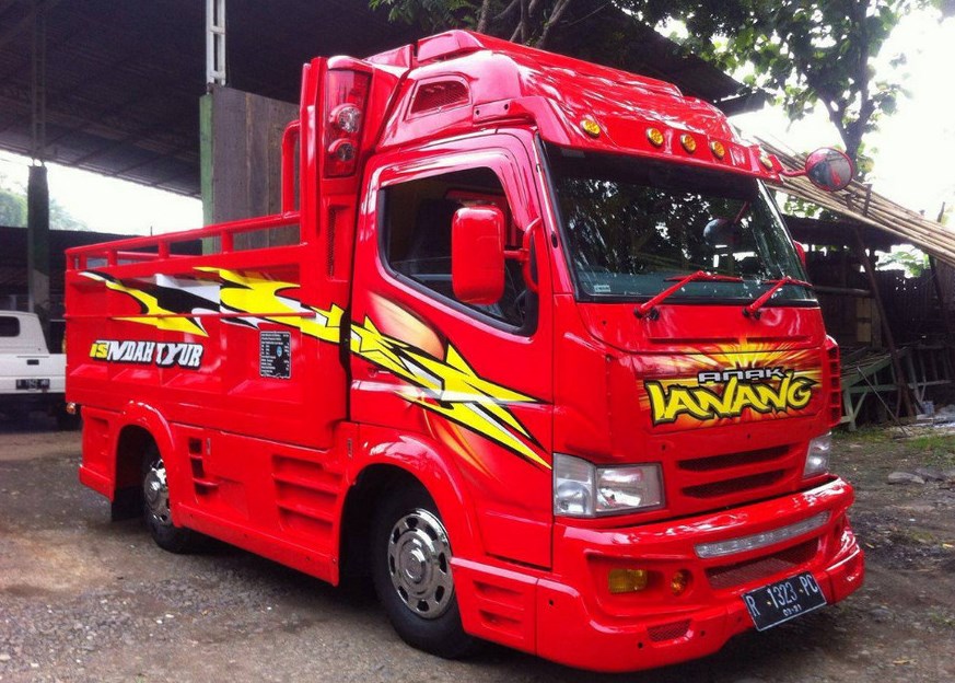 Gambar modifikasi mobil truk  engkel  Info Mobil Truck