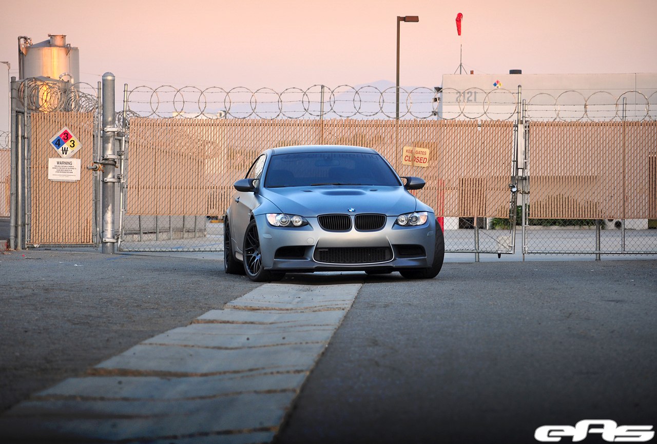 BMW M3 E92 VF Engineering's Matte Space Grey | TUNED BIMMERS