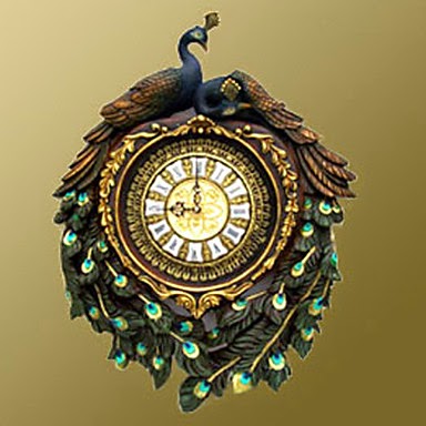 Reloj Pavo Real