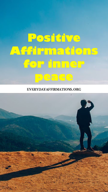 Positive Affirmations for Inner Peace - Everyday Affirmations