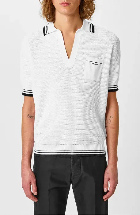 Áo thun polo Prada nam 2