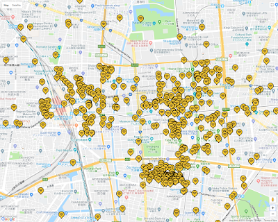 名古屋免費WIFI地點地圖