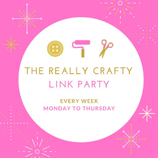 The really crafty link party, keeping it real, craft blog