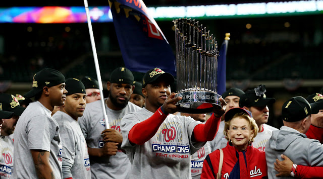 For the first time Washington Nationals win World Series