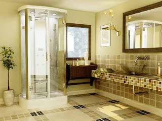 bathroom design glass modern