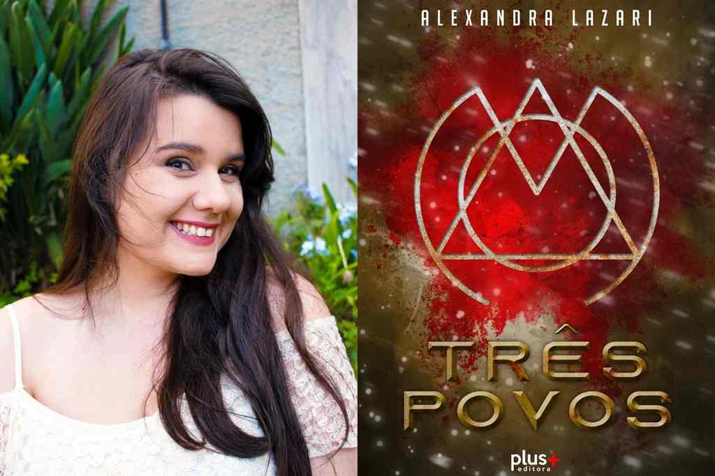 Alexandra Lazari é conhecida no meio literário por suas participações em antologias e por meio de um conto no Wattpad, porém, agora ela marca sua carreira no mercado editorial com o lançamento de “Três Povos”, seu livro solo lançado em novembro do ano passado durante a Festa Literária de São Paulo 2020.