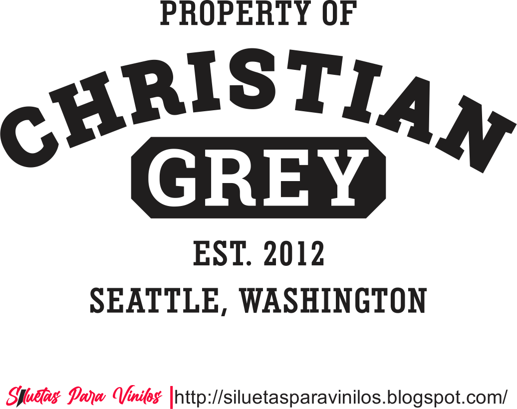 Property of Christian Grey Vector Free