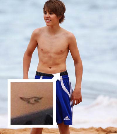 Photos Justin Bieber on Justin Bieber Tattoos Picture