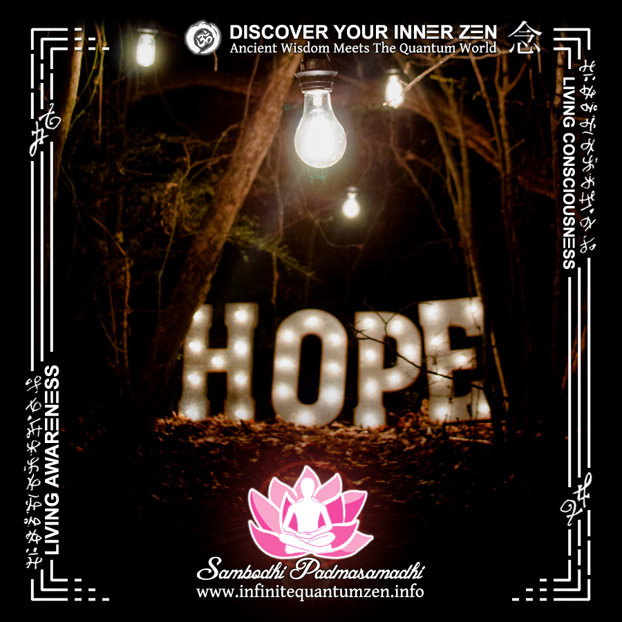 Hope, Light Bulb, Forest - Infinite Quantum Zen, Success Life Quotes