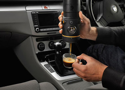 Handpresso Auto, Allows You To Brew Coffee Or Espresso In The Comfort, In Your Car