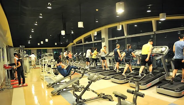 Phòng tập Gym hiện đại tại Xuân Mai Sparks Tower