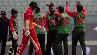 Bangladesh vs Zimbabwe 1st Match Tri-Nation Series 2018 Highlights